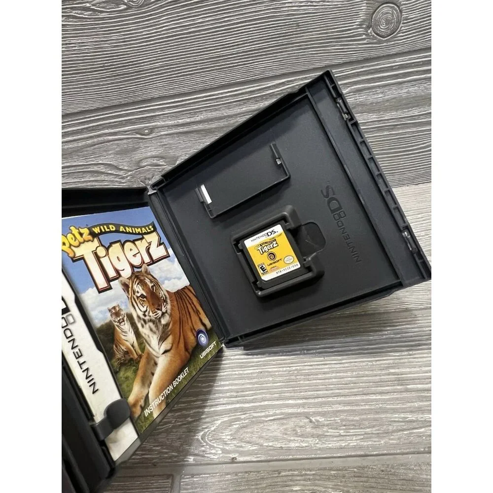 Petz Wild Animals: Tigerz (Nintendo DS, 2008) Works Complete